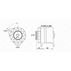 943356655010 MAGNETI MARELLI Генератор