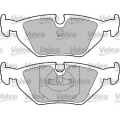 598386 VALEO Комплект тормозных колодок, дисковый тормоз