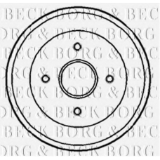 BBR7135 BORG & BECK Тормозной барабан