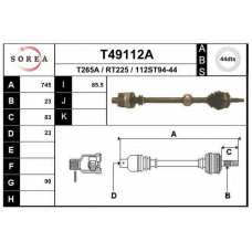 T49112A EAI Приводной вал