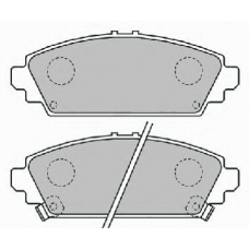 FDB1601 FERODO Комплект тормозных колодок, дисковый тормоз