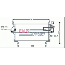 2120011 KUHLER SCHNEIDER Конденсатор, кондиционер