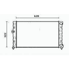 RM0313 EQUAL QUALITY Радиатор, охлаждение двигателя