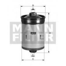 WK 834 MANN-FILTER Фильтр топливный