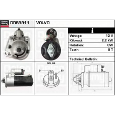 DRS8911 DELCO REMY Стартер