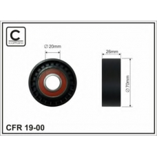 19-00 CAFFARO Паразитный / ведущий ролик, поликлиновой ремень