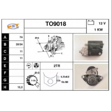 TO9018 SNRA Стартер