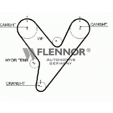 1008 FLENNOR Ремень ГРМ