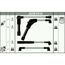 J5381010 NIPPARTS Комплект проводов зажигания