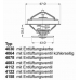 4030.80 WAHLER Термостат, охлаждающая жидкость; термостат, охлажд