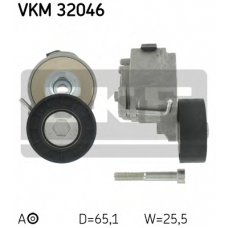 VKM 32046 SKF Натяжной ролик, поликлиновой  ремень