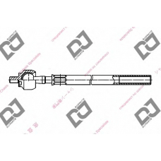 DR1077 DJ PARTS Осевой шарнир, рулевая тяга