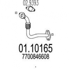 01.10165 MTS Труба выхлопного газа