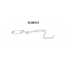 VL90313 VENEPORTE Предглушитель выхлопных газов