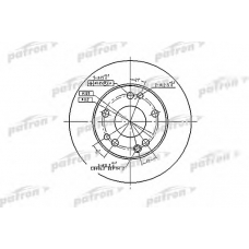 PBD1584 PATRON Тормозной диск