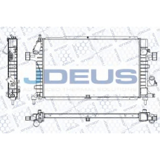 RA0200960 JDEUS Радиатор, охлаждение двигателя