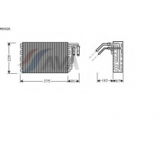 MSV020 AVA Испаритель, кондиционер