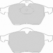 FD6710N NECTO Комплект тормозных колодок, дисковый тормоз