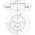 142.1190 CAR Тормозной диск
