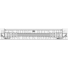 BBH6053 BORG & BECK Тормозной шланг