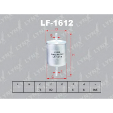 LF1612 LYNX Фильтр топливный