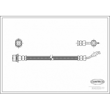 19033577 CORTECO Тормозной шланг