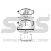 1501225010 S.b.s. Комплект тормозных колодок, дисковый тормоз