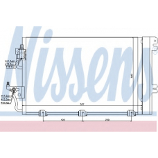 94767 NISSENS Конденсатор, кондиционер
