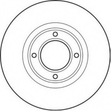 561038BC BENDIX Тормозной диск