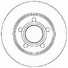 15877 MAPCO Тормозной диск