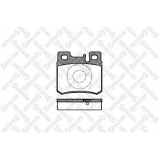 293 020B-SX STELLOX Комплект тормозных колодок, дисковый тормоз