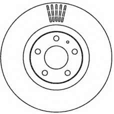 562265BC BENDIX Тормозной диск