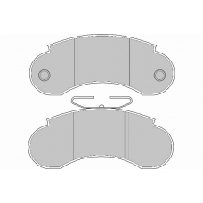FD685N NECTO Комплект тормозных колодок, дисковый тормоз