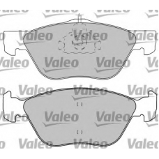 597217 VALEO Комплект тормозных колодок, дисковый тормоз