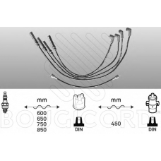4027 BOUGICORD Комплект проводов зажигания