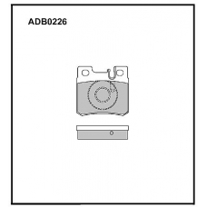 ADB0226 Allied Nippon Тормозные колодки