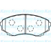 BP-4557 KAVO PARTS Комплект тормозных колодок, дисковый тормоз