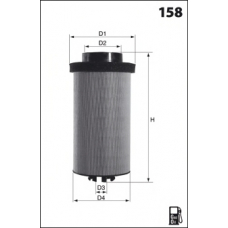 ELG5551 MECAFILTER Топливный фильтр