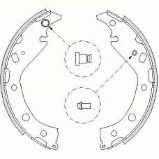 4207.00 ROADHOUSE Комплект тормозных колодок