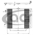 300433 ACR Конденсатор, кондиционер