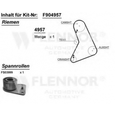 F904599V FLENNOR Комплект ремня грм