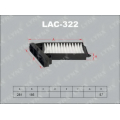 LAC322 LYNX Lac-322 фильтр салонный mitsubishi galant 96-04
