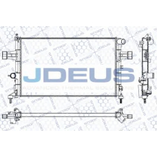 RA0200770 JDEUS Радиатор, охлаждение двигателя