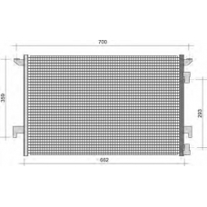 350203491000 MAGNETI MARELLI Конденсатор, кондиционер