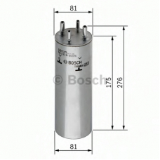 0 450 906 467 BOSCH Топливный фильтр