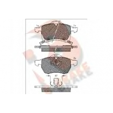 RB1248 R BRAKE Комплект тормозных колодок, дисковый тормоз