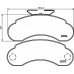 T9025 PAGID Комплект тормозных колодок, дисковый тормоз