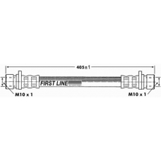 FBH6787 FIRST LINE Тормозной шланг