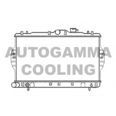 104062 AUTOGAMMA Радиатор, охлаждение двигателя