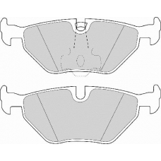 FD6739A NECTO Комплект тормозных колодок, дисковый тормоз